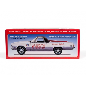 Plastikmodell – 1:25 1968 Chevy El Camino SS (Coca-Cola) Auto – AMT1362